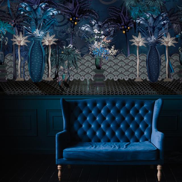 Tektura wallcoverings Midnight designed  by Modern Love